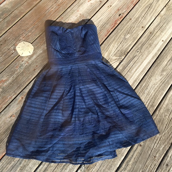 Maude Dresses & Skirts - Maude navy dress size medium